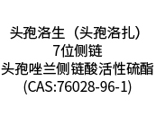  頭孢洛生（頭孢洛扎）7位側鏈/頭孢唑蘭側鏈酸活性硫酯(CAS:76028-96-1)